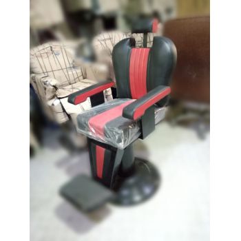 Beauty Parlour Chair Red - Black